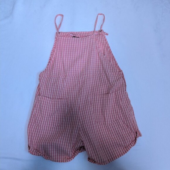 Cotton On Pink Striped Romper Jumpsuit Size L‎ - Picture 2 of 10